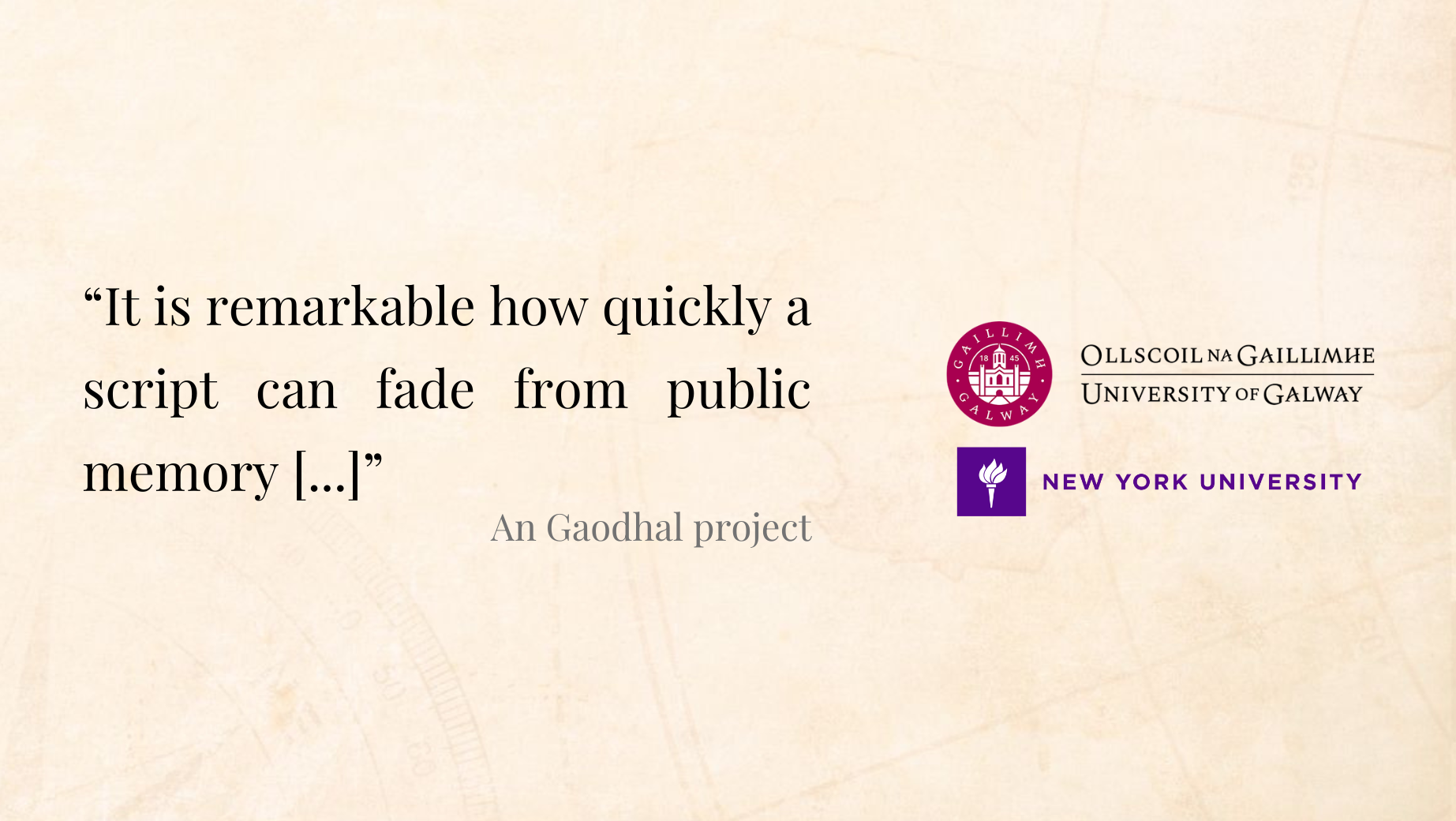 Featured image for blog post about An Gaodhal multilingual Transkribus model