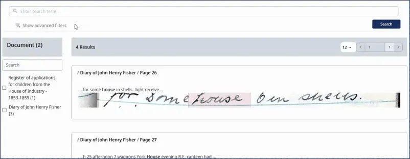 Transkribus_Fulltext Search